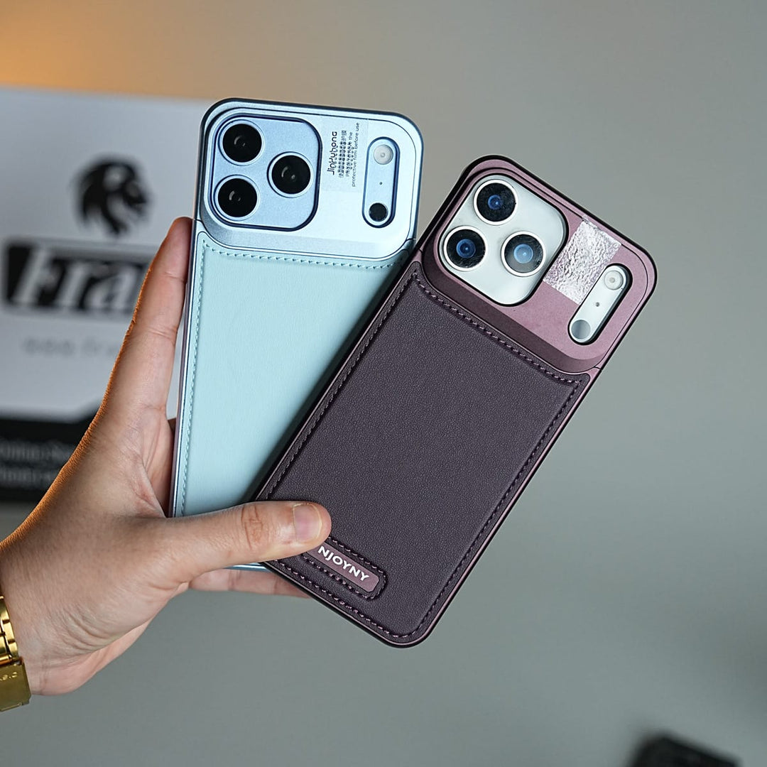 FRATO iPhone 18 Series iPhone 18 Series Premium Metallic AeroFLex Leather MagSafe Case