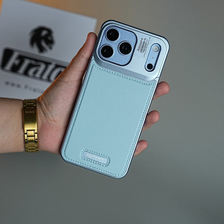 FRATO iPhone 18 Series iPhone 18 Series Premium Metallic AeroFLex Leather MagSafe Case