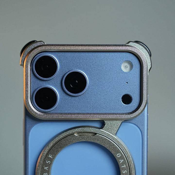 FRATO iPhone 18 Series iPhone 18 Series Z Shape Aluminum Metal Rotating Kickstand Frameless Design