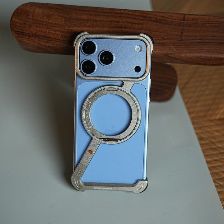 FRATO iPhone 18 Series iPhone 18 Series Z Shape Aluminum Metal Rotating Kickstand Frameless Design