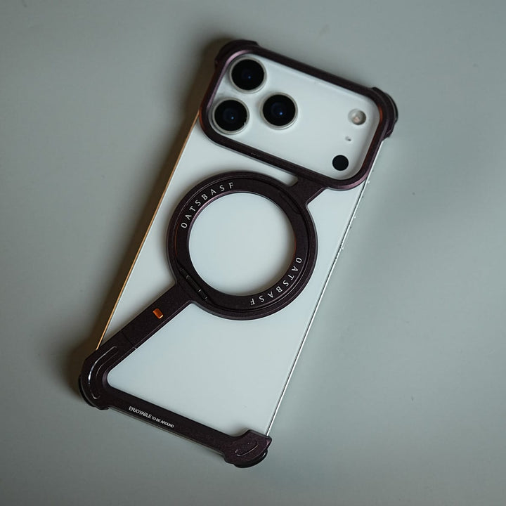 FRATO iPhone 18 Series iPhone 18 Series Z Shape Aluminum Metal Rotating Kickstand Frameless Design