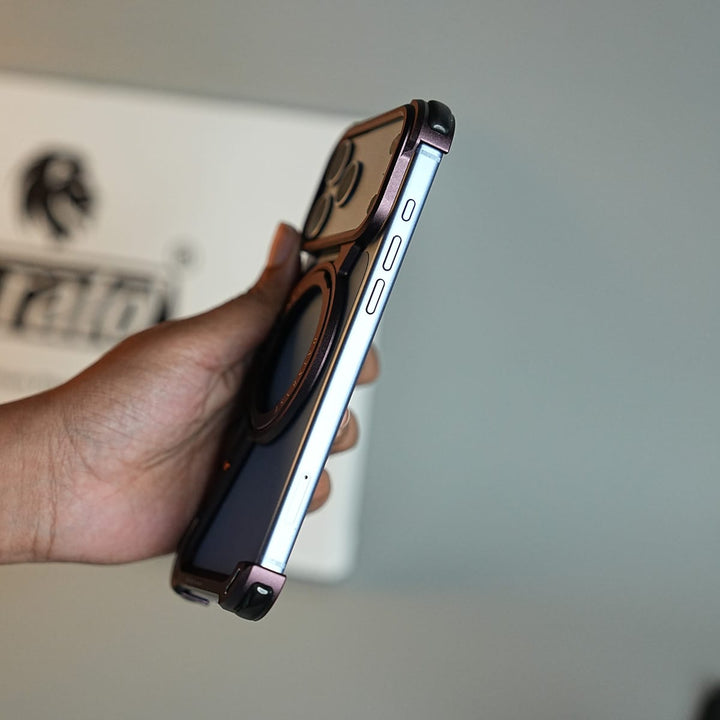 FRATO iPhone 18 Series iPhone 18 Series Z Shape Aluminum Metal Rotating Kickstand Frameless Design