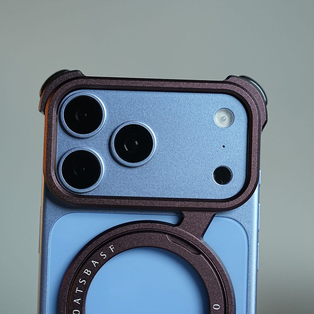 FRATO iPhone 18 Series iPhone 18 Series Z Shape Aluminum Metal Rotating Kickstand Frameless Design