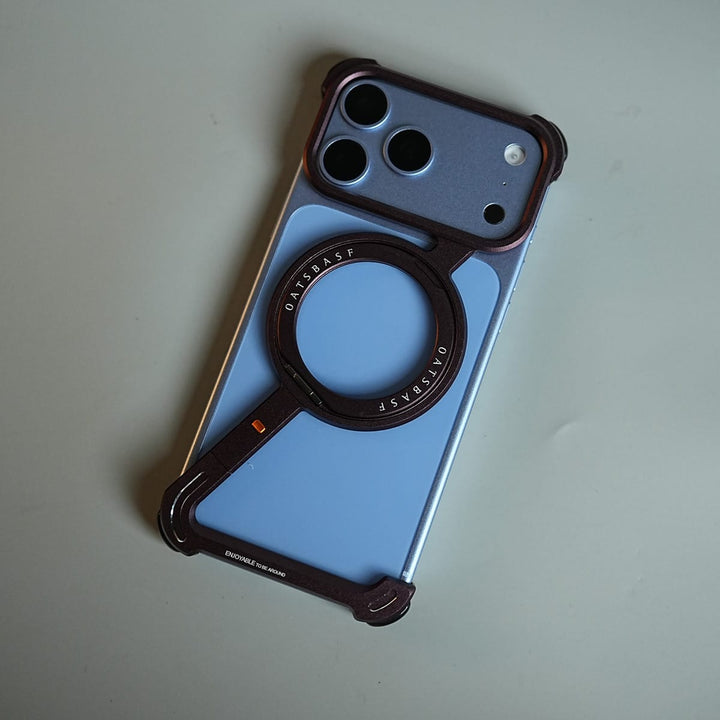 FRATO iPhone 18 Series iPhone 18 Series Z Shape Aluminum Metal Rotating Kickstand Frameless Design