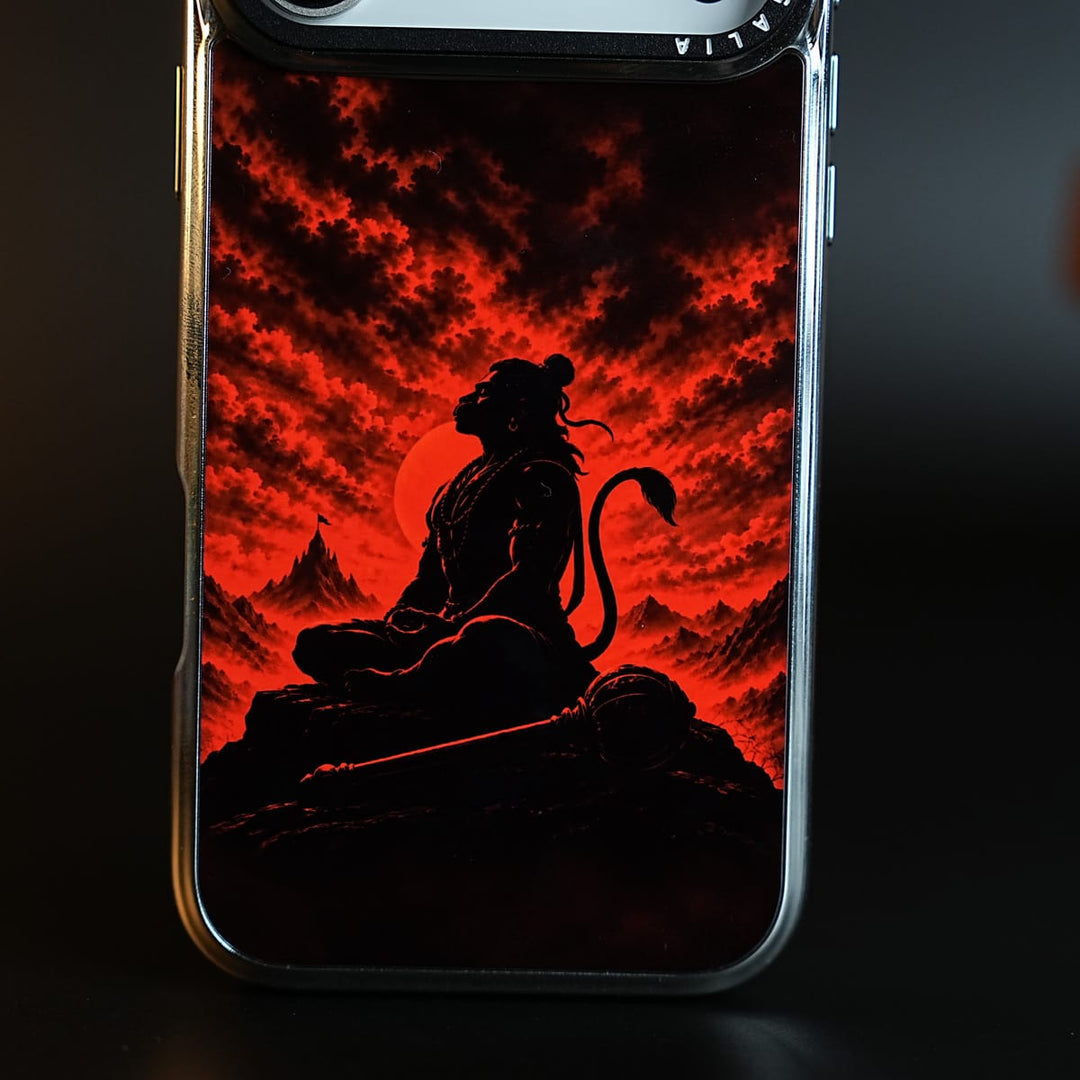 FRATO iPhone 18 Series Red Hanuman Artwork Graphic Case For iPhone 18 Series | Premium Armor Case