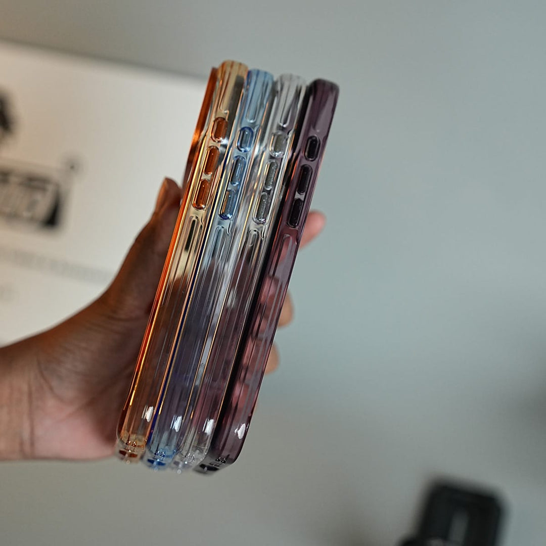 FRATO iPhone 18 Series Tinted Transparent Anti Yellow Magnetic Hard Cristal Case for iPhone 18 Series | Metal Camera Frame