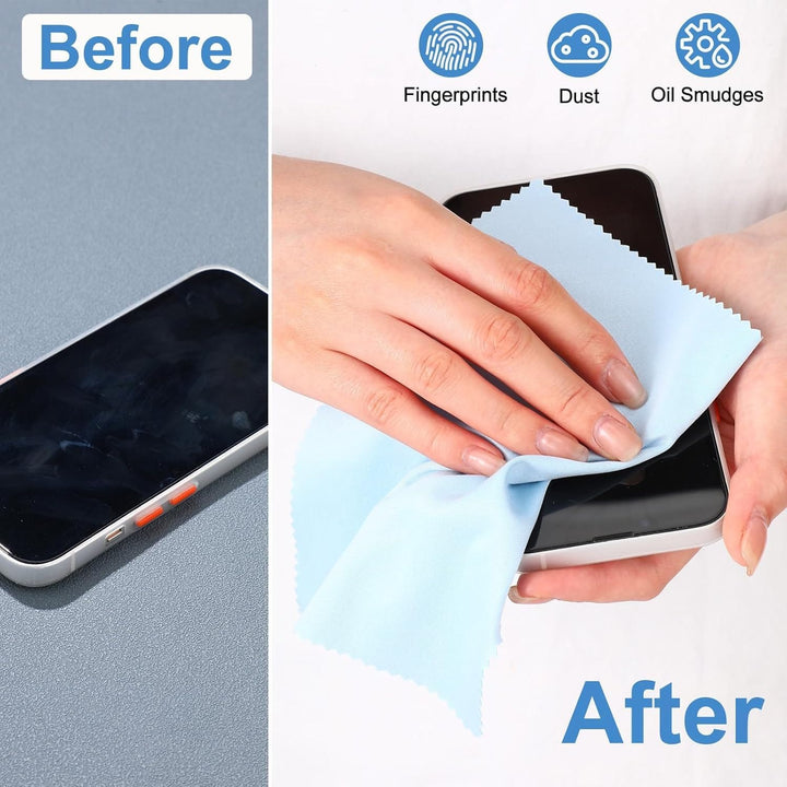 FRATO iPhone Accessories Cable Protector &amp; Microfiber Cleaning Cloth Combo | 6-Piece Accessory Kit
