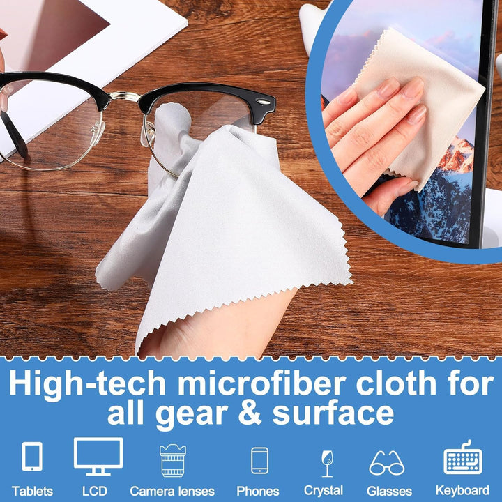 FRATO iPhone Accessories Cable Protector &amp; Microfiber Cleaning Cloth Combo | 6-Piece Accessory Kit