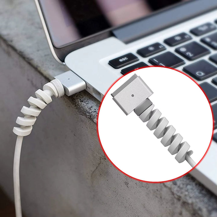 FRATO iPhone Accessories Cable Protector &amp; Microfiber Cleaning Cloth Combo | 6-Piece Accessory Kit