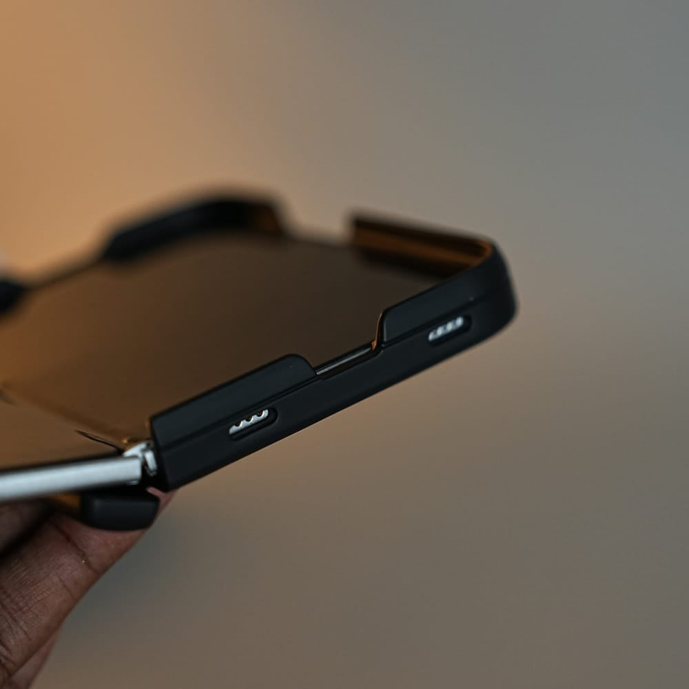 FRATO iPhone Fold FrostMag Shield Back Case for iPhone Duo | MagSafe Compatible with Hinge Protection