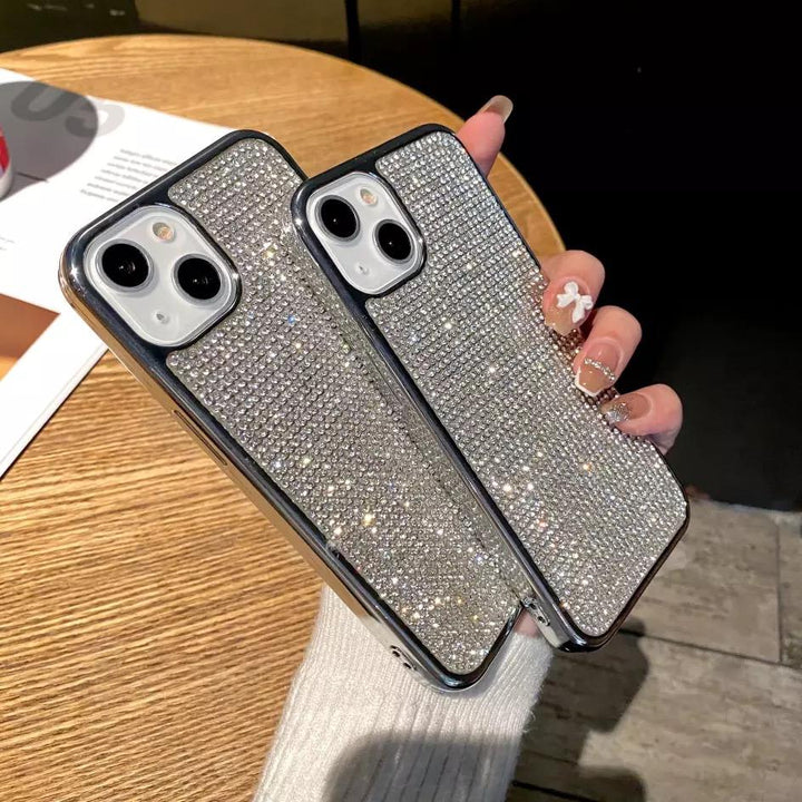FRATO iPhone Trending iPhone 15 Series Luxury Sliver Diamond Case Cover