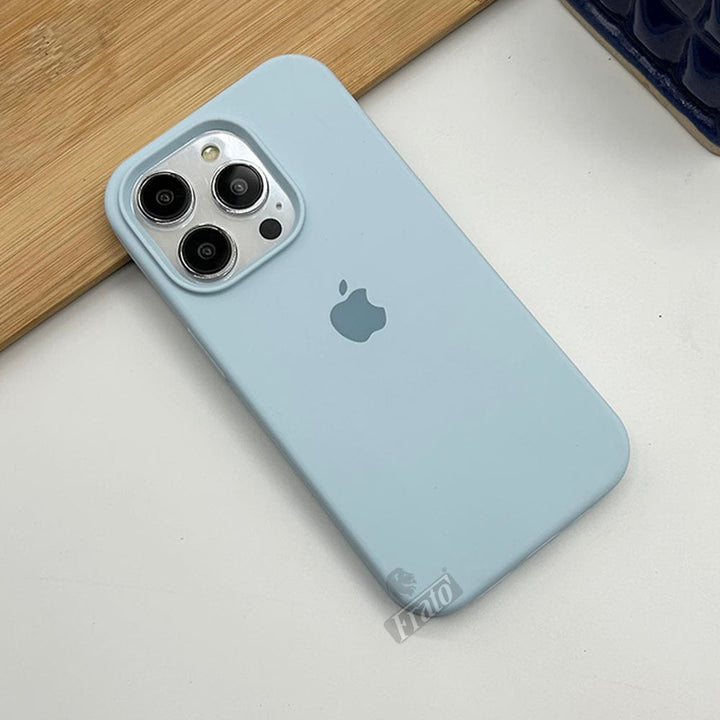 FRATO iPhone Trending iPhone Silicone Case Cover ( Baby Blue )