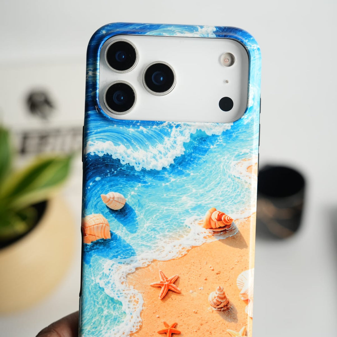 FRATO Leke Dual Layer iPhone Ocean Breeze HD Glossy Double layer Tough Cover