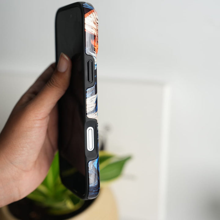 FRATO Leke Dual Layer iPhone Tiger Face HD Glossy Double layer Tough Cover