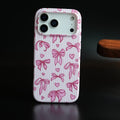 Pink Ribbon Case for iPhone Series | Heart Designer Cover