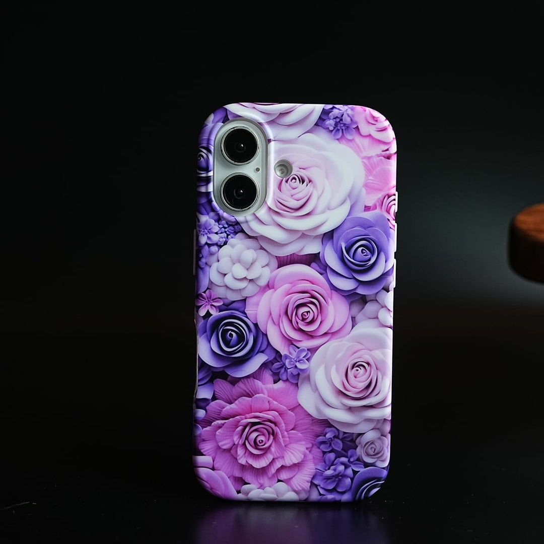 FRATO luxury Case 17 Rose Garden Floral Case for iPhone Series | Floral Printed Case
