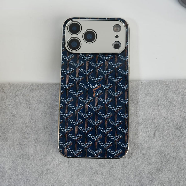 FRATO luxury Case GY luxury Design Chrome Plated Case Cover for iPhone