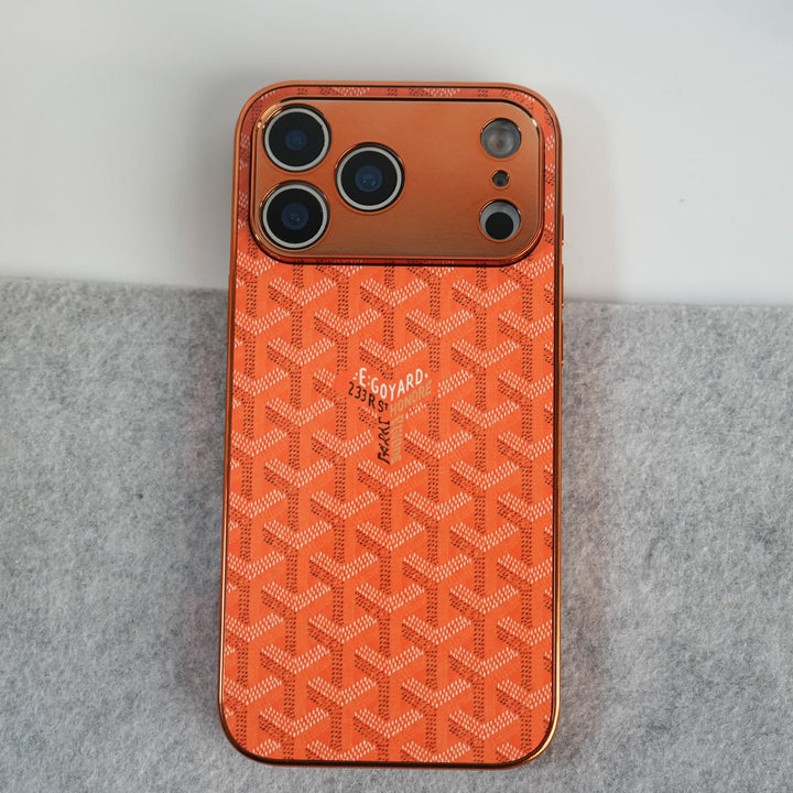 FRATO luxury Case GY luxury Design Chrome Plated Case Cover for iPhone