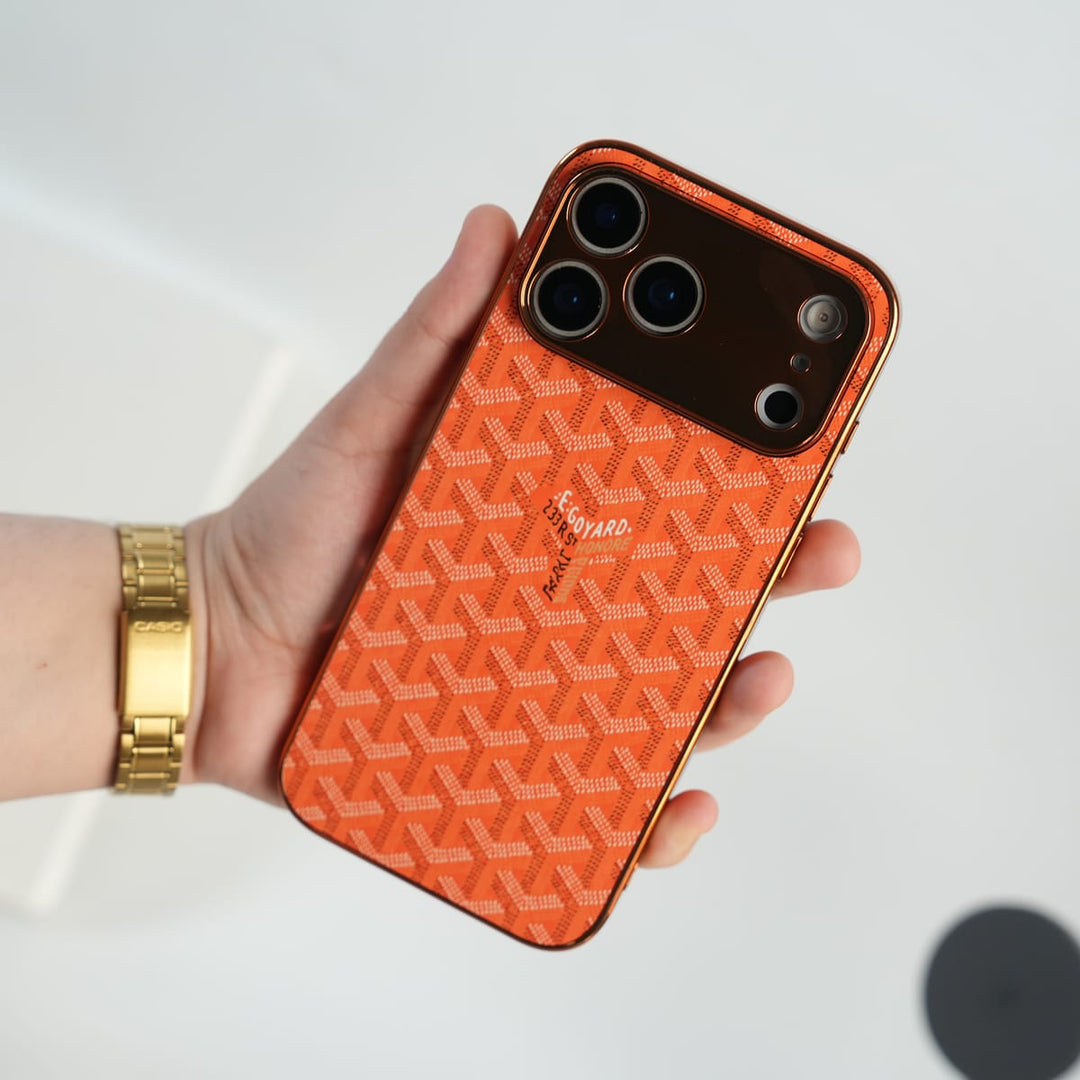 FRATO luxury Case GY luxury Design Chrome Plated Case Cover for iPhone