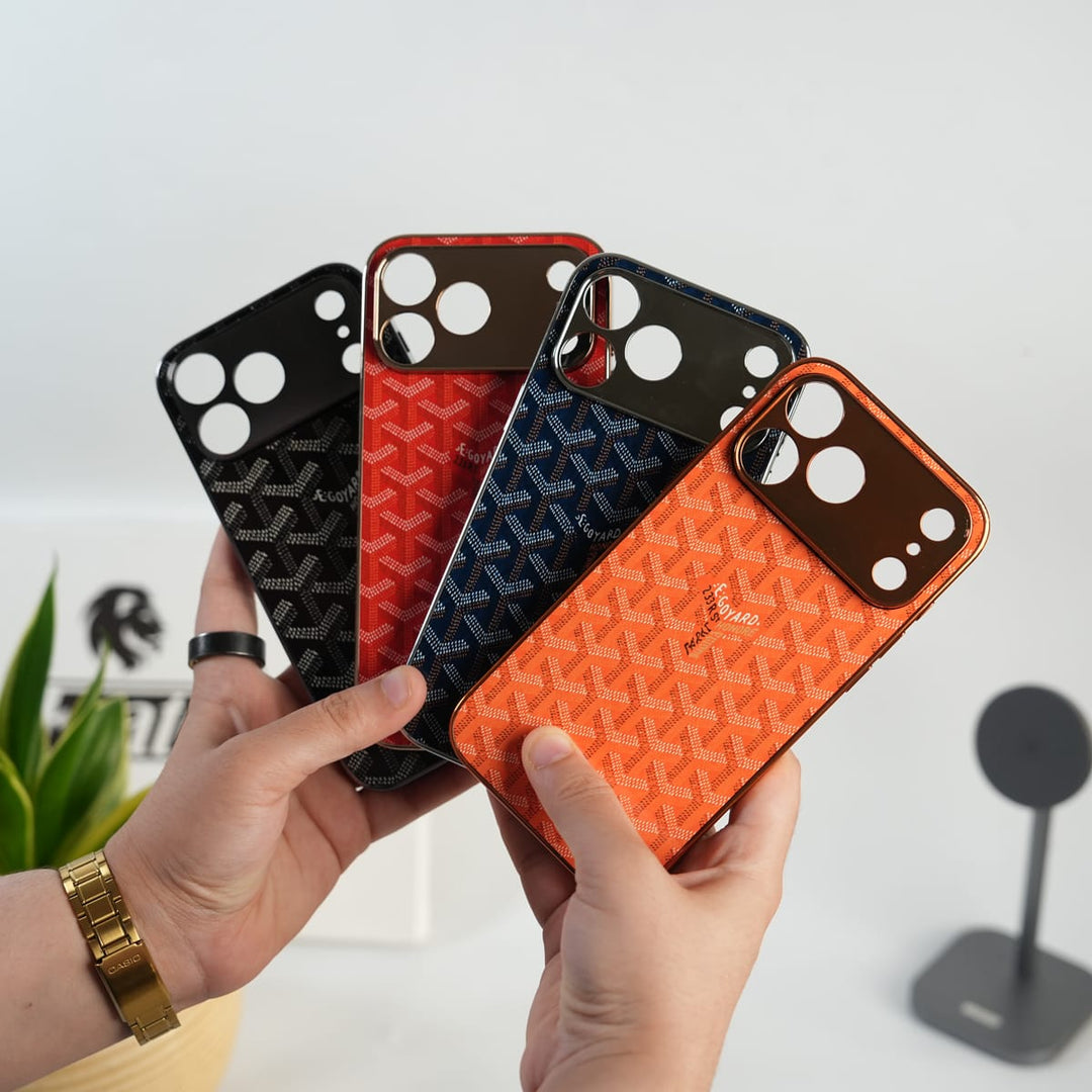 FRATO luxury Case GY luxury Design Chrome Plated Case Cover for iPhone