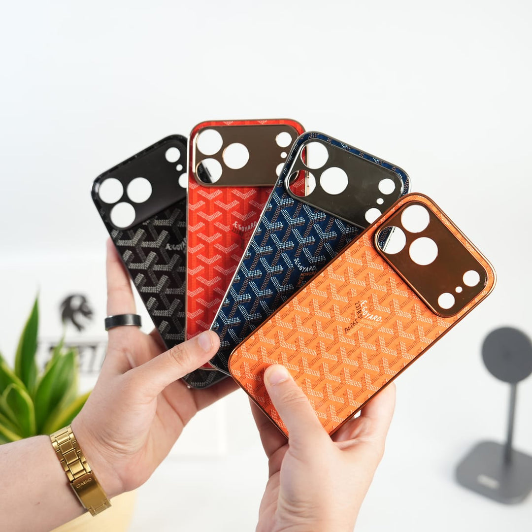 FRATO luxury Case GY luxury Design Chrome Plated Case Cover for iPhone