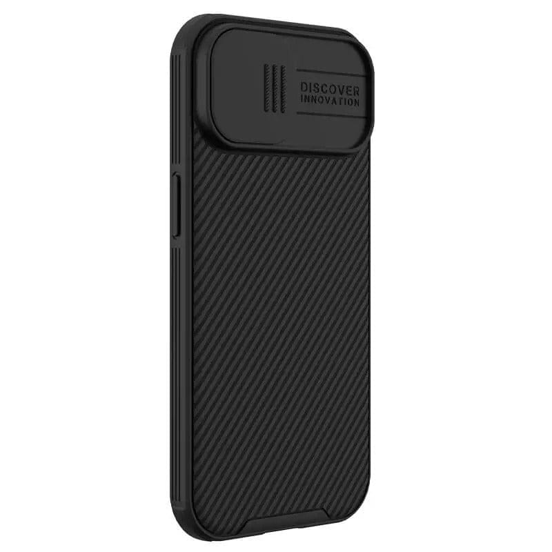 FRATO luxury Case iPhone 15 Nillkin CamShield Pro Case Cover Black