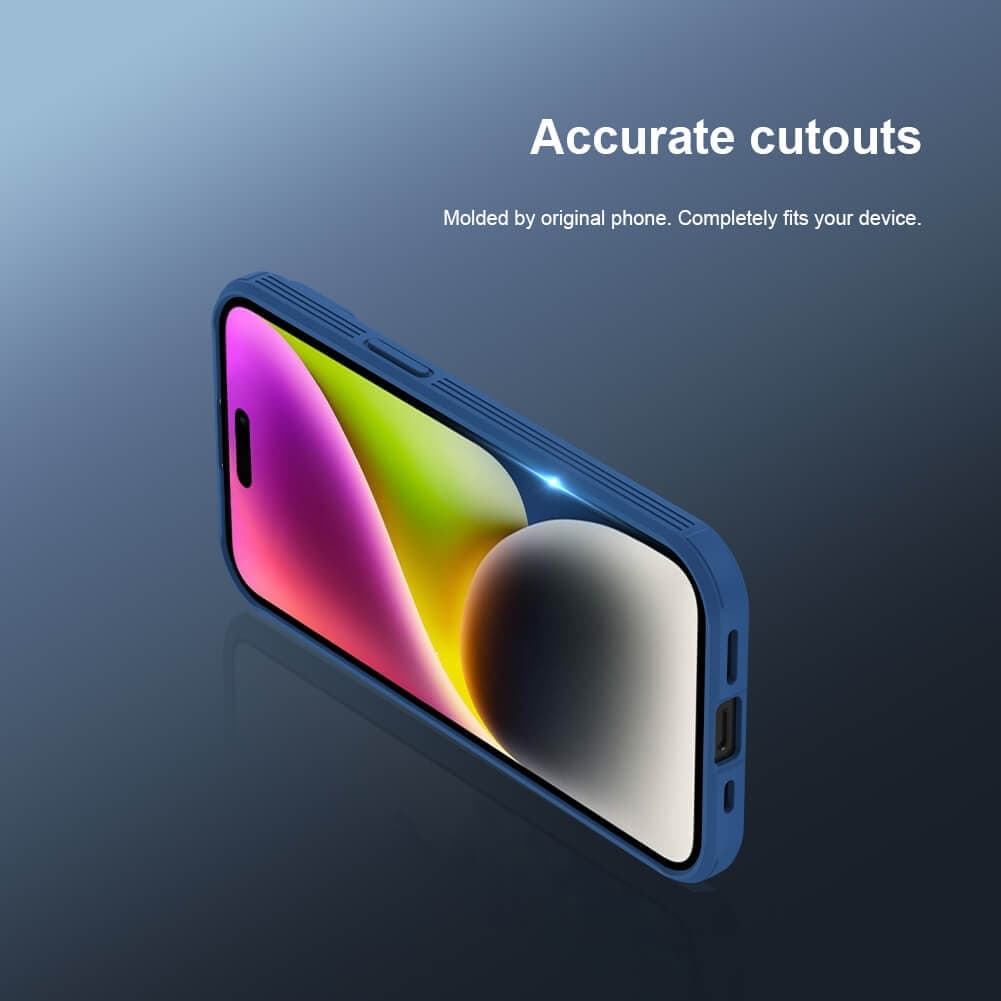 FRATO luxury Case iPhone 15 Nillkin CamShield Pro Case Cover Black