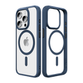 iPhone Luxury Side Edge Silicone Transparent Crystal Clear Case Cover With Magsafe