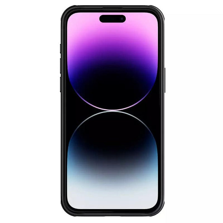 FRATO luxury Case iPhone 15 Pro Max Nillkin CamShield Pro Case Cover Black