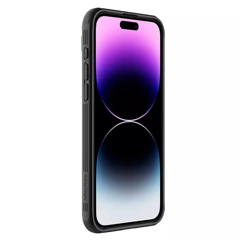 FRATO luxury Case iPhone 15 Pro Nillkin CamShield Pro Case Cover Black
