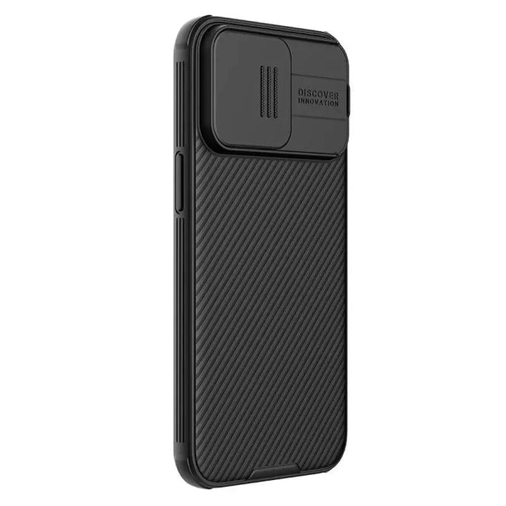 FRATO luxury Case iPhone 15 Pro Nillkin CamShield Pro Case Cover Black