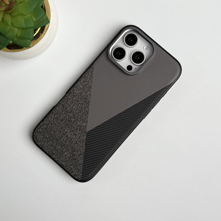 FRATO luxury Case iPhone 15 Series 3 Texture Design Metal Camera Bumper Cover