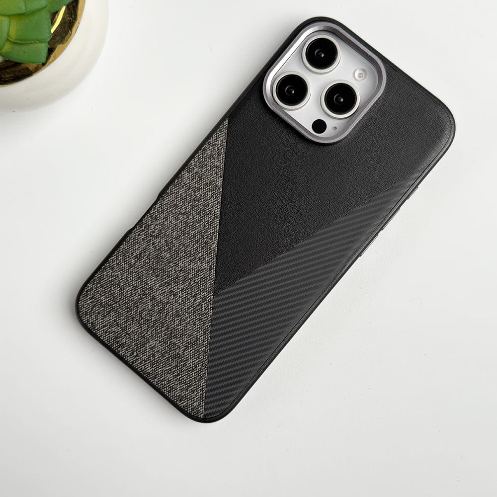 FRATO luxury Case iPhone 15 Series 3 Texture Design Metal Camera Bumper Cover