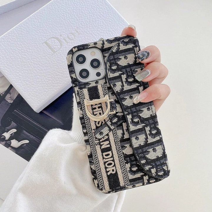 FRATO luxury Case iPhone 15 Series luxury Brand CD Card Holder Case Cover