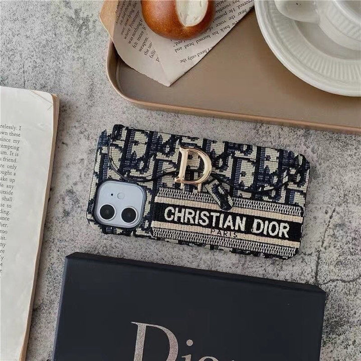 FRATO luxury Case iPhone 15 Series luxury Brand CD Card Holder Case Cover