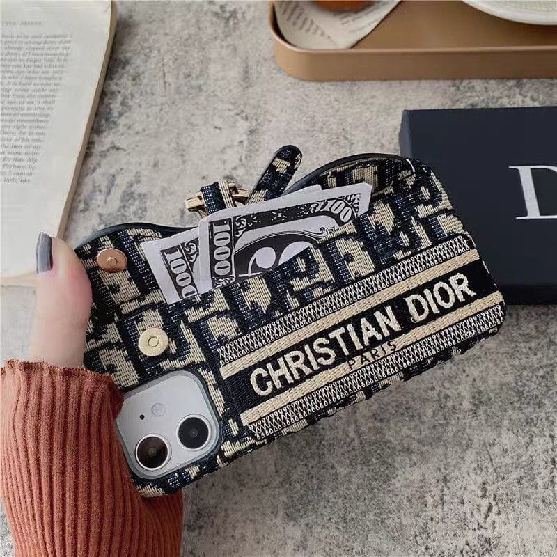 FRATO luxury Case iPhone 15 Series luxury Brand CD Card Holder Case Cover