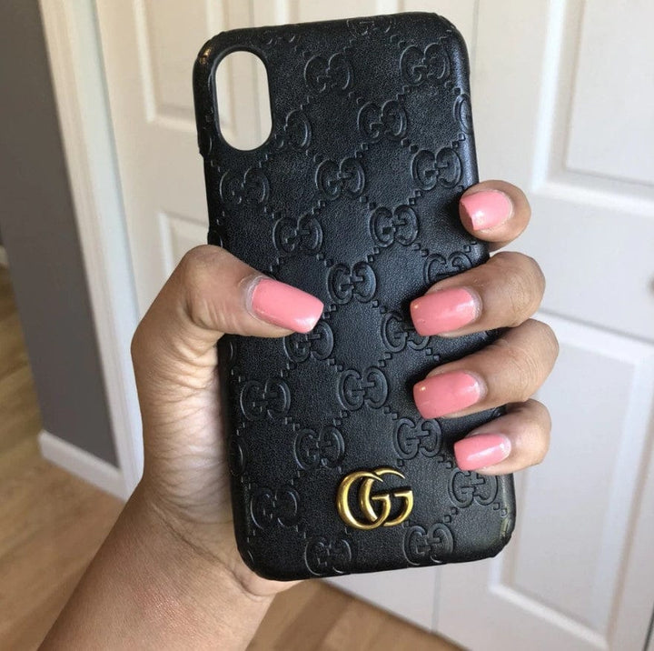 FRATO luxury Case iPhone 15 Series Luxury GG Fashion Leather Brand Case Cover