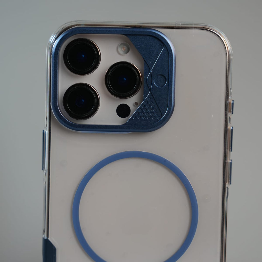 FRATO luxury Case iPhone 16 Series Frosted MagSafe Case with Metallic Camera Frame