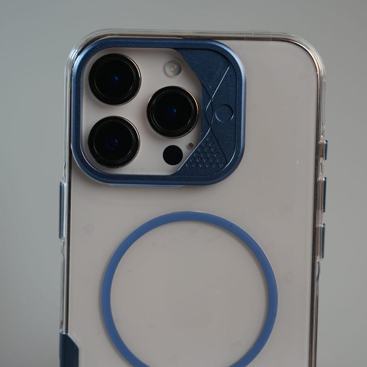 FRATO luxury Case iPhone 16 Series Frosted MagSafe Case with Metallic Camera Frame