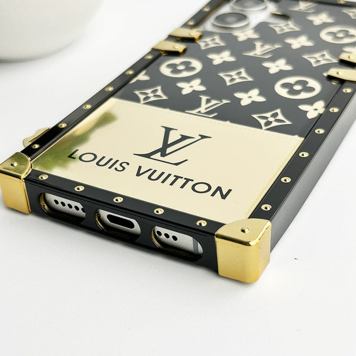 FRATO luxury Case iPhone 16 Series Luxury Brand Shiny Trunk Case Cover