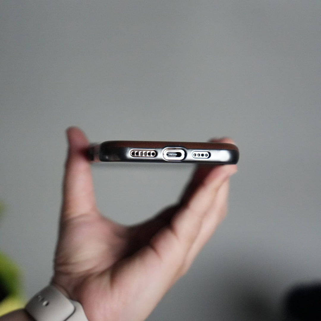 FRATO luxury Case iPhone 16 Series Luxury Leather Magnetic Ring Case | Metal Camera Frame and Kickstand Cover