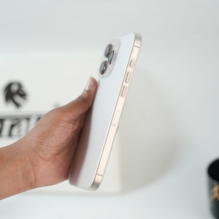 FRATO luxury Case iPhone 17 Series Paper Thin Frosted Case | Lightweight Protective Cover