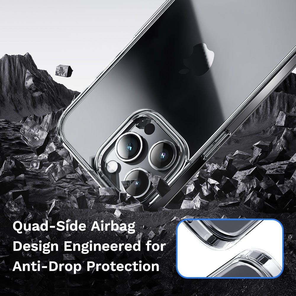 FRATO luxury Case iPhone Crystal Clear Transparent Soft Silicone Case Cover
