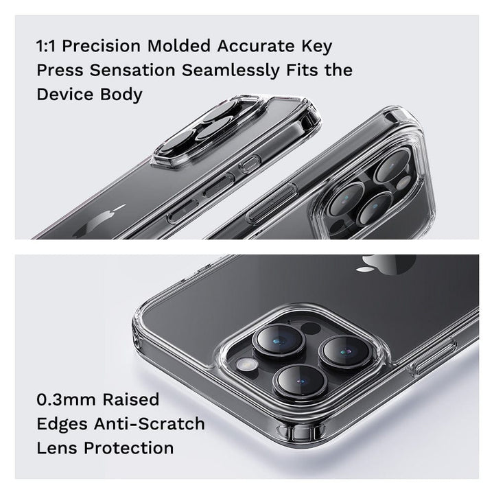 FRATO luxury Case iPhone Crystal Clear Transparent Soft Silicone Case Cover