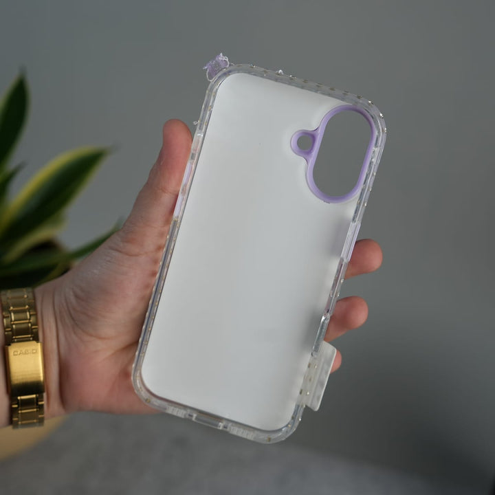 FRATO luxury Case iPhone Cute Bow Pearl Case | Lavender Aesthetic Designer Cover