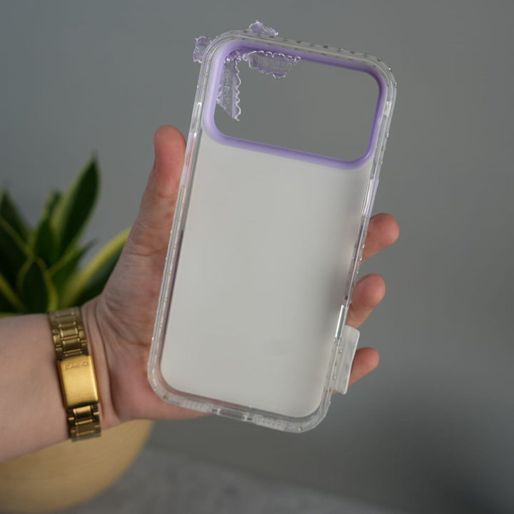 FRATO luxury Case iPhone Cute Bow Pearl Case | Lavender Aesthetic Designer Cover