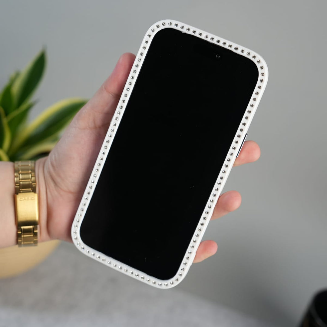 FRATO luxury Case iPhone Elegant Butterfly Charm Case | Premium Pearl Finish Designer Cover