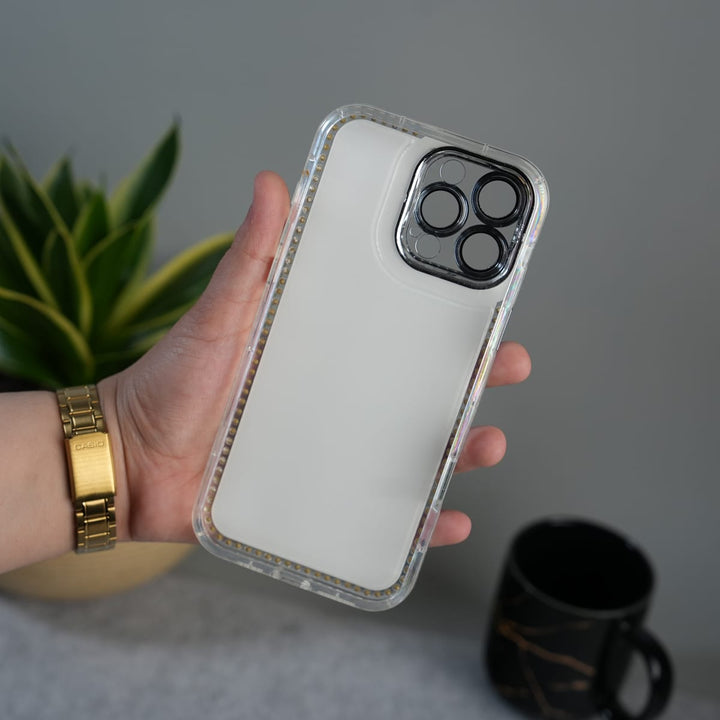 FRATO luxury Case iPhone Luxury 3D Oil Painting Floral Design Glitter Lens Protection Stand Cover | Green