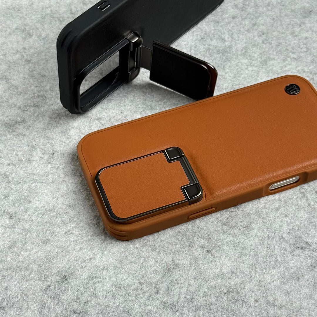 FRATO luxury Case iPhone Metal Camera Cap Stand Cover