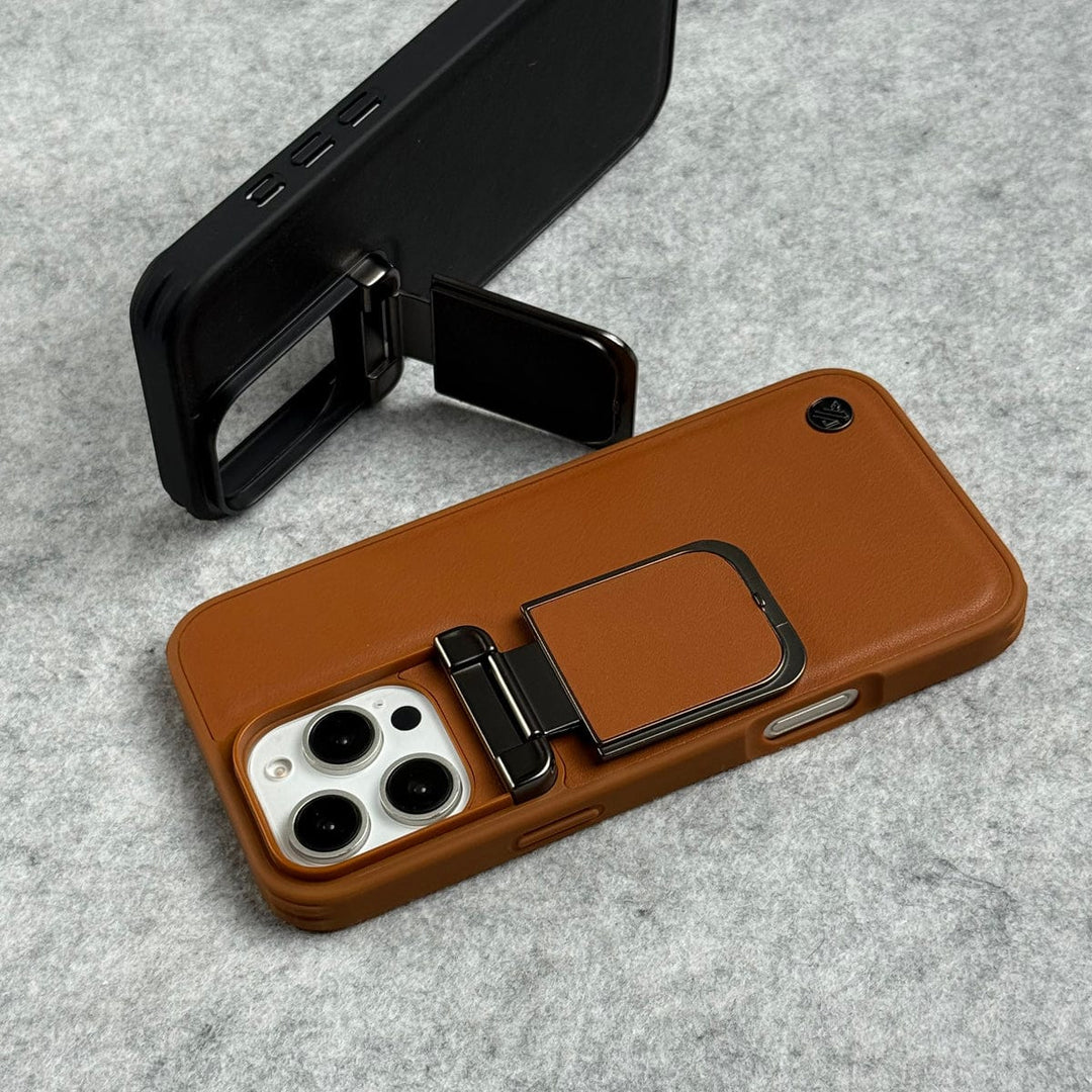 FRATO luxury Case iPhone Metal Camera Cap Stand Cover